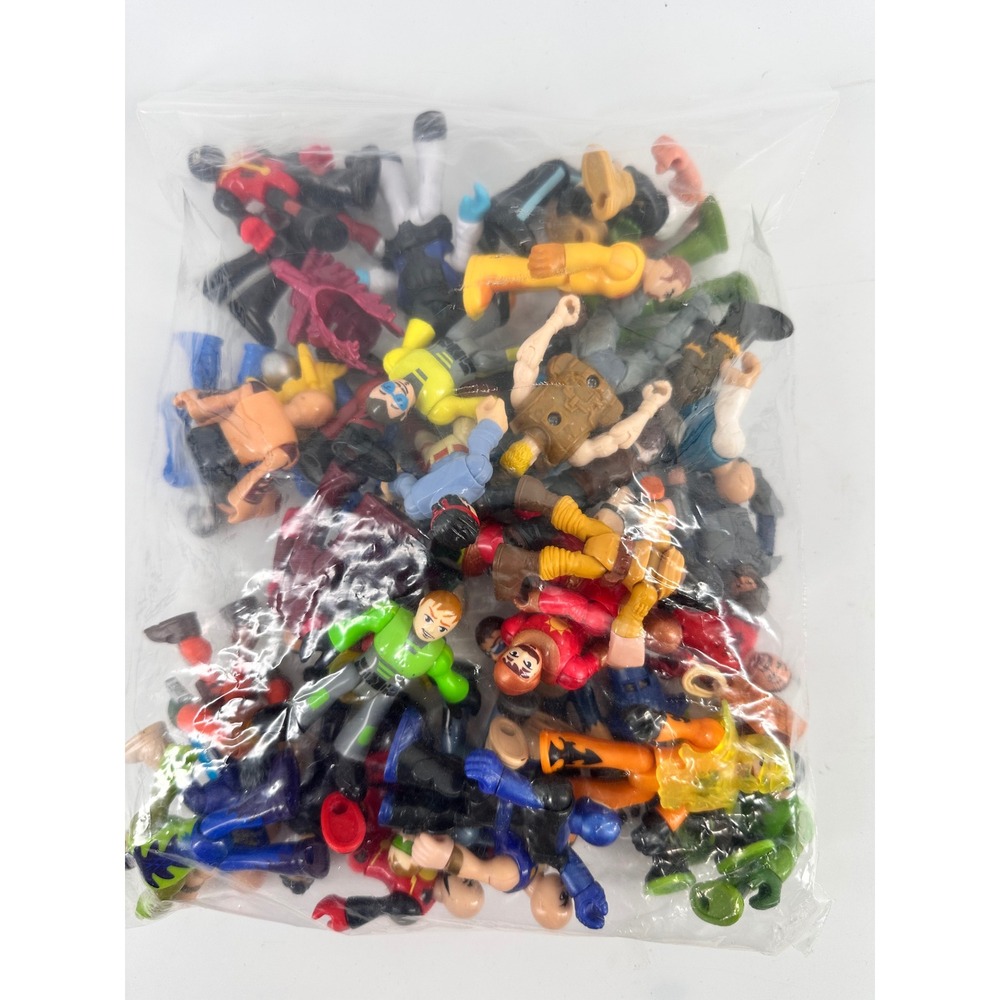 Fisher Price Imaginext Action Figures Bulk Lot DC‎ Super Friends Heroes Villains